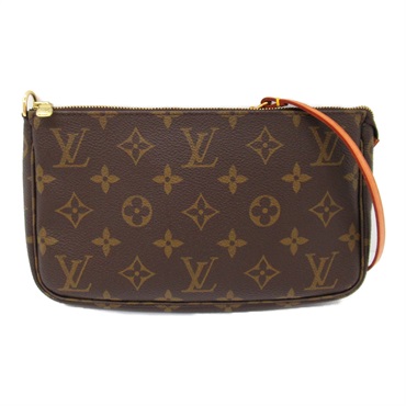 LOUIS VUITTON Pochette Accessoire accessory pouch hand bag M51980 Monogram Used