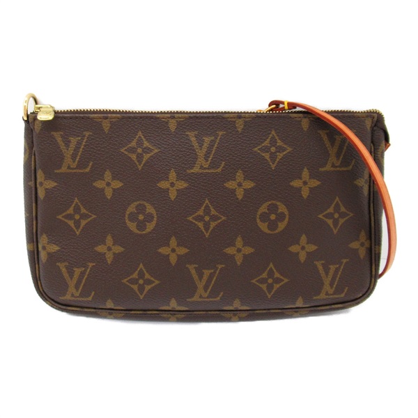 LOUIS VUITTON Pochette Accessoire accessory pouch hand bag M51980 Monogram Used