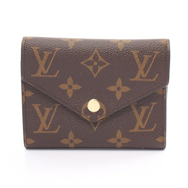 LOUIS VUITTON Portefeuille Victorine Tri-fold wallet M41938 Monogram Fuschia LV