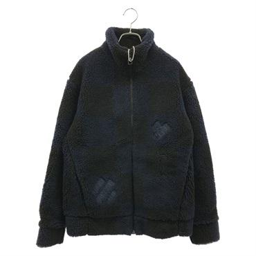 LOUIS VUITTON Blouson Jacket outerwear polyester Blue Used unisex size S LV