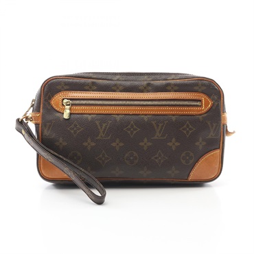 LOUIS VUITTON Marly Dragonne business clutch bag M51825 Monogram canvas Used LV