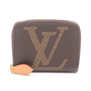 LOUIS VUITTON Zippy around coin purse wallet M67690 Monogram Giant Used Women LV