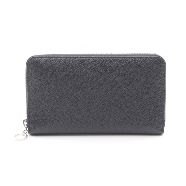 BVLGARI Bulgari Bulgari Man Zippy Around long wallet 36933 leather Black Used
