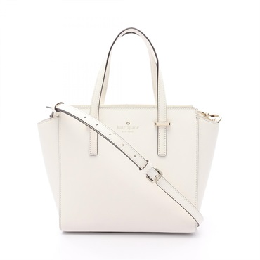 Kate Spade Cedar Street Small Hayden Shoulder Handbag leather White Used Women