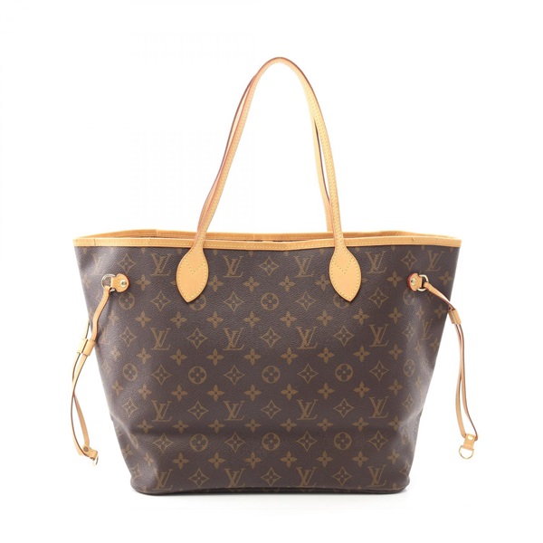 LOUIS VUITTON Neverfull MM Shoulder Tote Bag M40156 Monogram canvas Brown Used