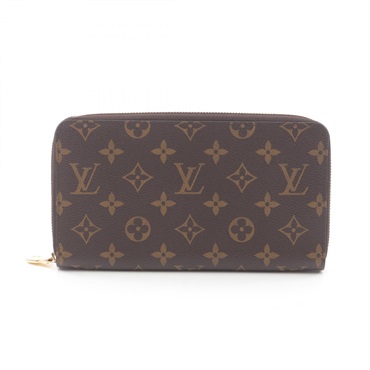 LOUIS VUITTON Zippy Organizer long wallet M62581 Monogram canvas Brown Used LV