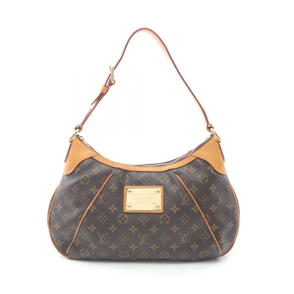 LOUIS VUITTON Thames GM Shoulder Bag M56383 Monogram canvas leather Brown Used