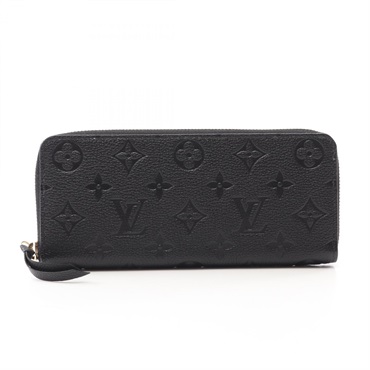 LOUIS VUITTON Portefeuille Clemence Around long wallet M60171 Monogram empreinte