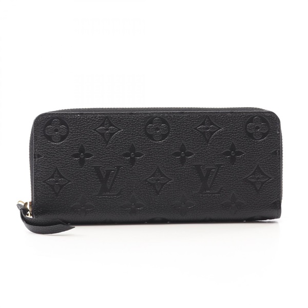LOUIS VUITTON Portefeuille Clemence Around long wallet M60171 Monogram empreinte