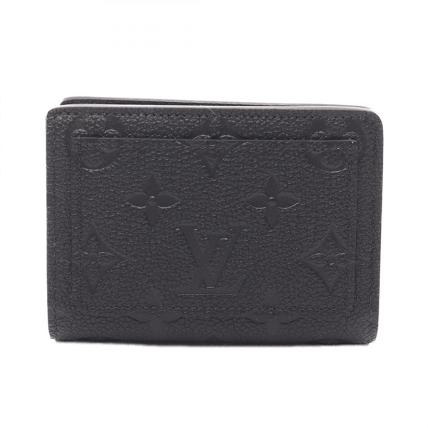 LOUIS VUITTON Portefeuille Clea wallet M80151 Monogram empreinte Black Used LV