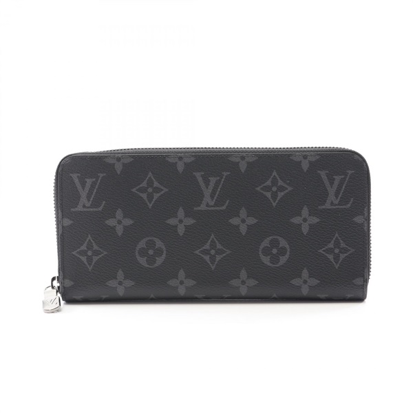 LOUIS VUITTON Zippy Wallet Horizontal Around long purse M11611 Monogram eclipse