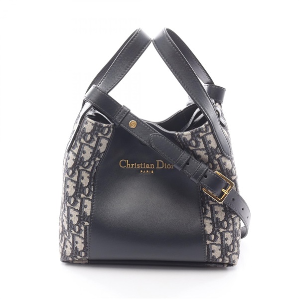 Christian Dior Signature Bucket Small Oblique Jacquard Handbag M2840UTZQM928 BK