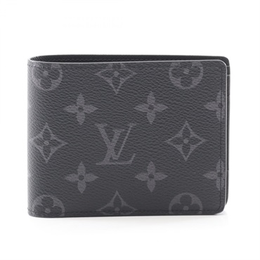 LOUIS VUITTON Portefeuille Multiple Bi-fold compact purse wallet M61695 monogram