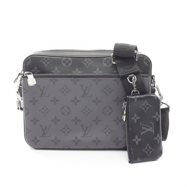 LOUIS VUITTON Trio Messenger Shoulder Bag M69443 Monogram eclipse reverse Used