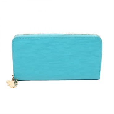 LOUIS VUITTON TM Zippy Wallet Around long purse M14158 Epi leather Kabira Blue