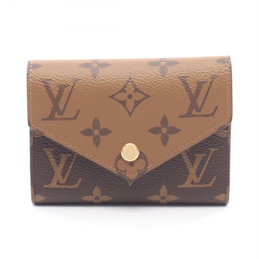 LOUIS VUITTON Portefeuille Victorine Tri-fold wallet M81557 Monogram Reverse LV
