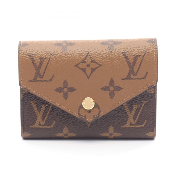 LOUIS VUITTON Portefeuille Victorine Tri-fold wallet M81557 Monogram Reverse LV