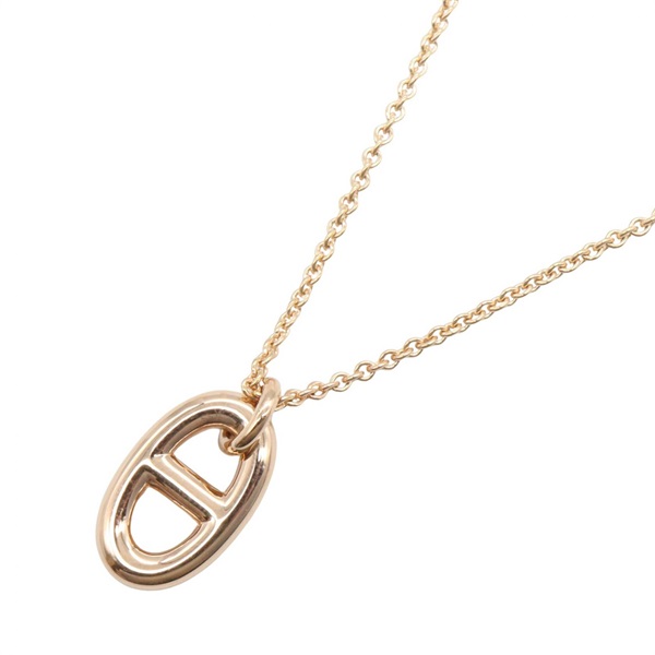 HERMES Farandole PM Necklace pendant 40-41.5cm 18KPG Rose Gold used