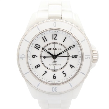 CHANEL J12 Wrist Watch H5699 Automatic winding ceramic White Used Women Coco CC