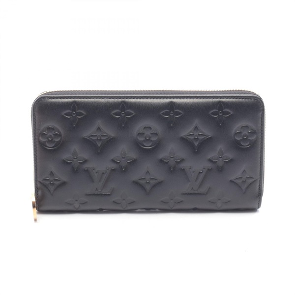 LOUIS VUITTON Zippy Around long Wallet M81510 Coussin Monogram leather Used LV