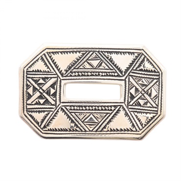HERMES Neo Touareg Belt Ceinture Buckle Silver 925 Used unisex