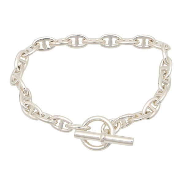 HERMES Chaine dancre TPM 24 links Bracelet Silver925 Silver Used unisex
