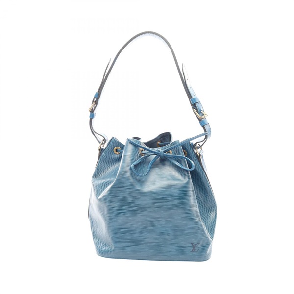 LOUIS VUITTON Petit Noe Shoulder drawstring Bag M44105 Epi leather Toledo Blue