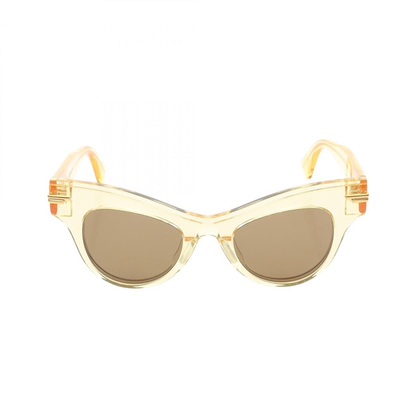 BOTTEGA VENETA Sunglasses eyewear Plastic Yellow Used Women