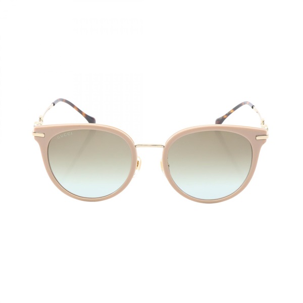 GUCCI Horsebit Asian Fit sunglasses eyewear Plastic Metal Pink Gold Used Women