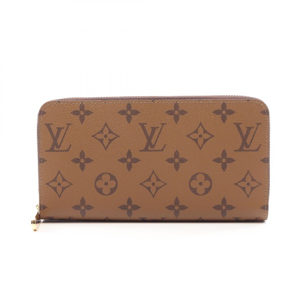 LOUIS VUITTON Zippy wallet Around long purse M82444 Monogram Reverse brown LV