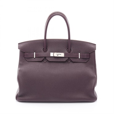 HERMES Birkin 35 Leysin Handbag 027767CK-59 Togo leather Leysin Used Women SHW M