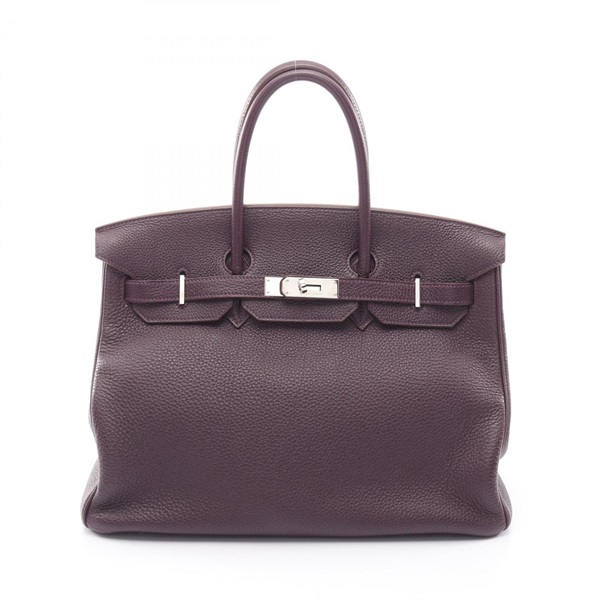 HERMES Birkin 35 Leysin Handbag 027767CK-59 Togo leather Leysin Used Women SHW M