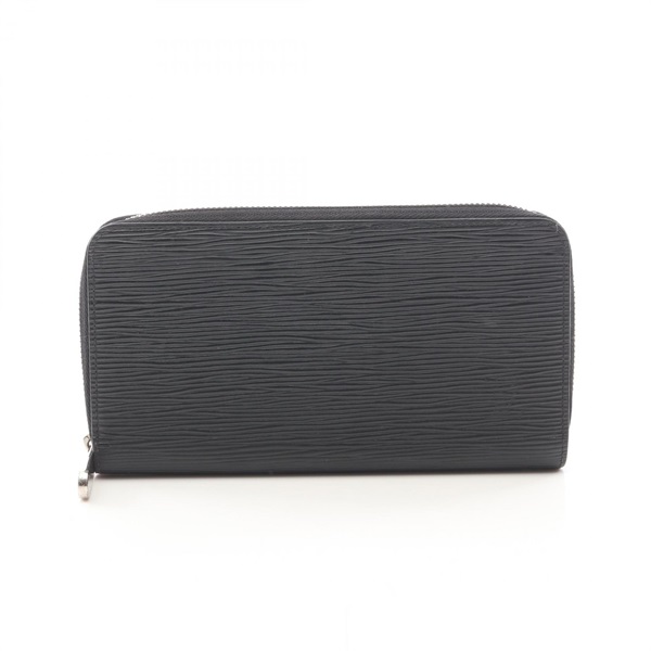 LOUIS VUITTON Zippy Around long Wallet Purse M61857 Epi leather Black Used mens