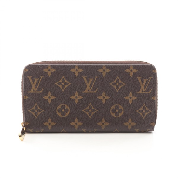 LOUIS VUITTON Zippy Around zip Long Wallet Purse M60017 Monogram canvas Used LV