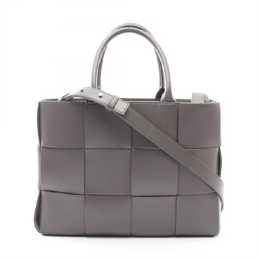 BOTTEGA VENETA Small Arco Maxi Intrecciato 2WAY Shoulder Tote Bag 766954 leather