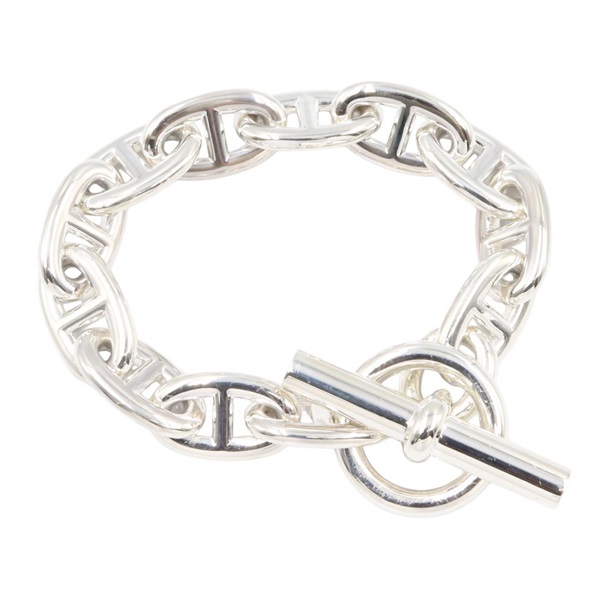 HERMES Chaine dancre TGM 12 links Bracelet H101995B Silver925 Used Women