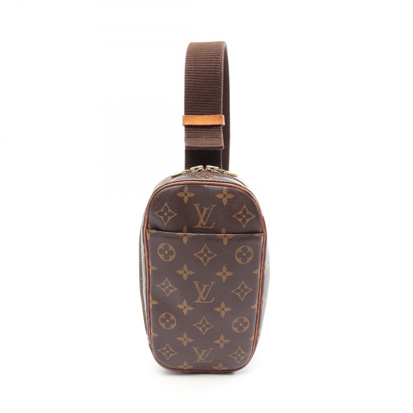 LOUIS VUITTON Pochette Gange Waist Crossbody Bag M51870 Monogram canvas Used LV