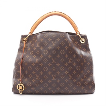 LOUIS VUITTON Artsy MM Shoulder Handbag M40249 Monogram canvas leather Used LV