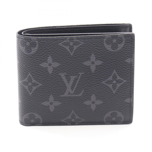 LOUIS VUITTON Portefeuille Marco NM Bi-fold wallet purse M62545 Monogram eclipse