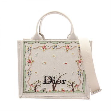 Christian Dior Dioramour Book Tote Small crossbody Handbag M1404PEHX-M933 canvas