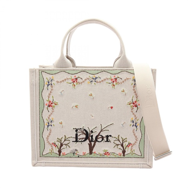 Christian Dior Dioramour Book Tote Small crossbody Handbag M1404PEHX-M933 canvas