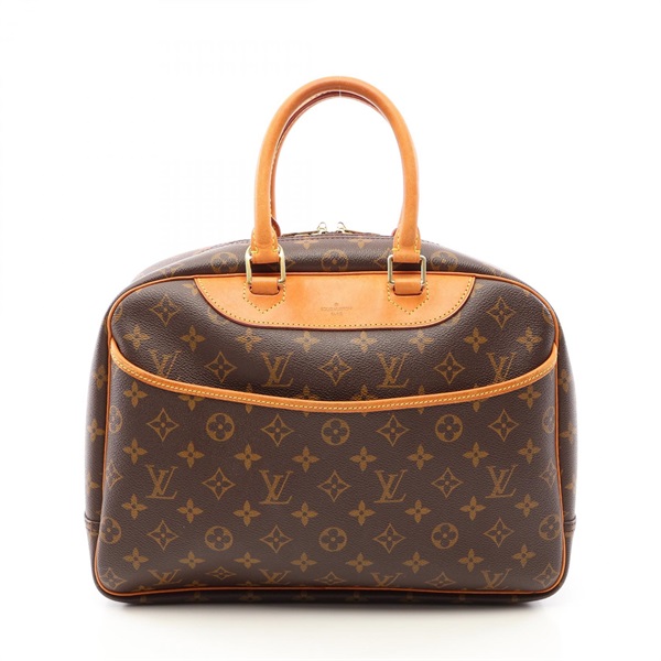 LOUIS VUITTON Deauville Bowling Vanity Handbag M47270 Monogram canvas Used Women