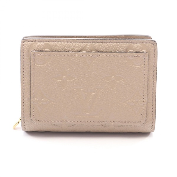 LOUIS VUITTON Portefeuille Claire Bi-fold wallet M29454 Monogram empreinte Beige