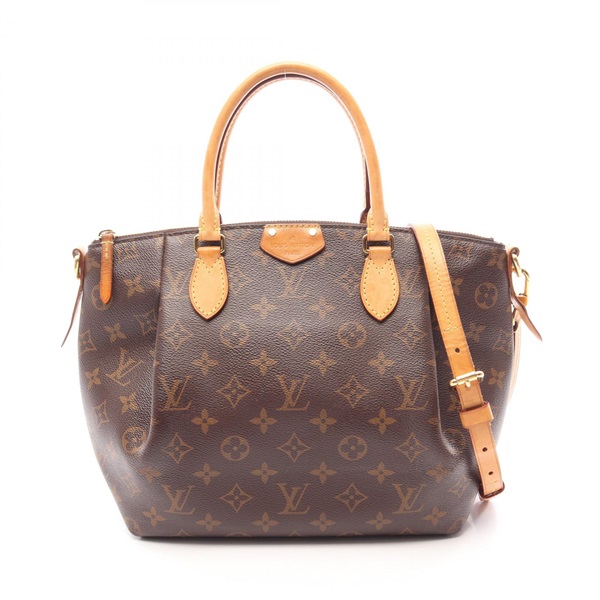 LOUIS VUITTON Turenne PM Shoulder Handbag M48813 Monogram canvas Brown Used LV
