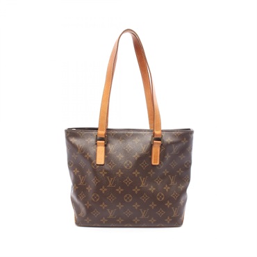 LOUIS VUITTON Cabas Piano Shoulder Tote Bag M51148 Monogram canvas Brown Used LV