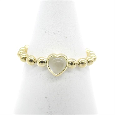 STAR JEWELRY Ring 18KYG Yellow Gold Used US size 4.8 women