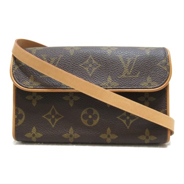 LOUIS VUITTON Pochette Florentine Waist Hip bag pouch M51855 Monogram Used LV
