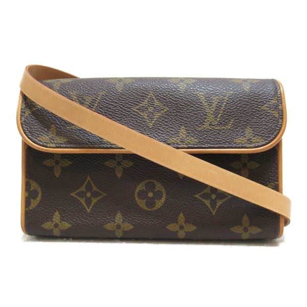 LOUIS VUITTON Pochette Florentine Waist Hip bag pouch M51855 Monogram Used LV