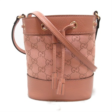 GUCCI Shoulder Bag crossbody 550620FACC55748 GG canvas Pink NEW Women