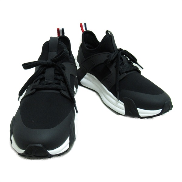 MONCLER Lunarobe sneakers 4M00270M141999941.5 Neoprene Black NEW mens 41 1/2